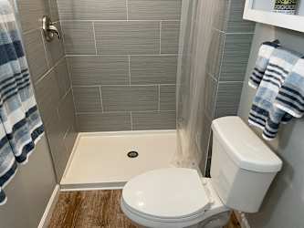 New tile shower