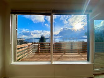 Living room view to Elliot Bay