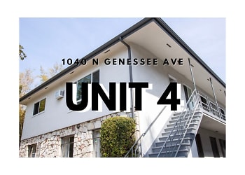 1040 N Genesee Ave unit 4 - West Hollywood, CA