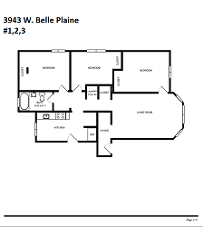3941 W Belle Plaine Ave unit 3 - Chicago, IL