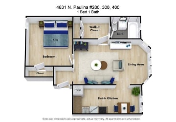 4631 N Paulina St unit 300 - Chicago, IL