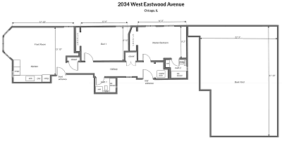 2032 W Eastwood Ave unit 2034-G - Chicago, IL