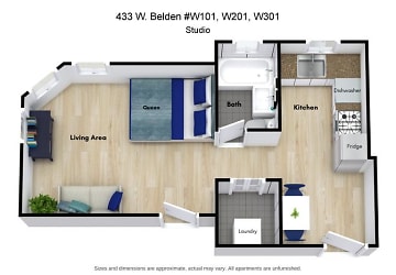 433 W Belden Ave unit CL-W301 - Chicago, IL