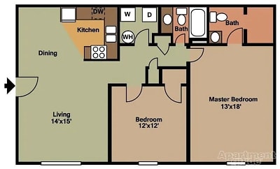 117 Alder Ave SE 2 BEDROOM, 1.5 BATH (1ST FLOOR) - undefined, undefined