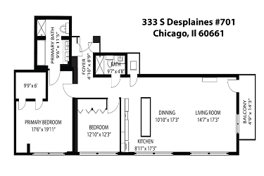 333 S Desplaines St unit 701 - Chicago, IL