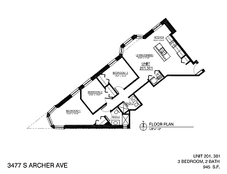 3477 S Archer Ave unit 201 - Chicago, IL