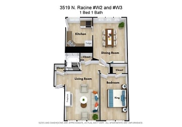 3519 N Racine Ave unit W2 - Chicago, IL