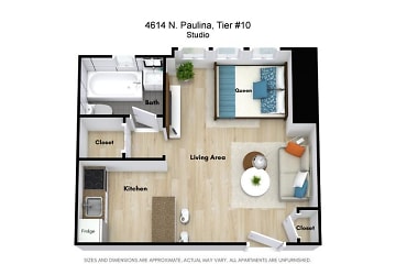 4614 N Paulina St unit 410 - Chicago, IL