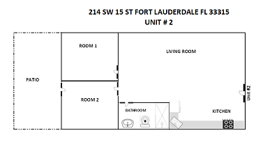 214 SW 15th St unit 2 - Fort Lauderdale, FL