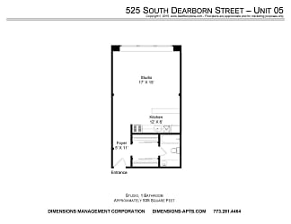 525 S Dearborn St unit 205 - Chicago, IL