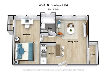 4614 N Paulina St unit 104 - Chicago, IL