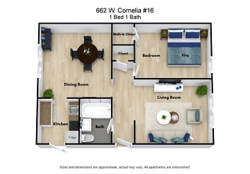 662 W Cornelia Ave unit 16 - Chicago, IL