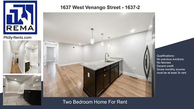 1637 W Venango St unit 1637-2 - Philadelphia, PA