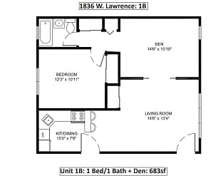1828 W Lawrence Ave unit 3A - Chicago, IL