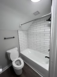 Bathroom - new tile, fixture, toilet