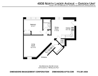 4804 N Linder Ave unit 4808-G - Chicago, IL