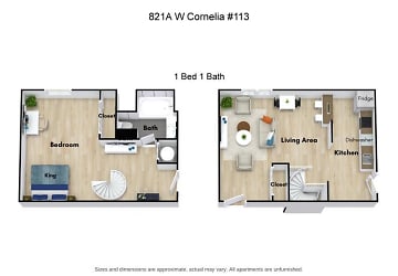 821 W Cornelia Ave unit cl-113 - Chicago, IL
