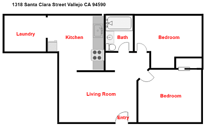 1318 Santa Clara Street 1318 - Vallejo, CA