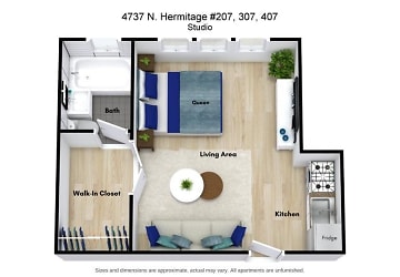 4737 N Hermitage Ave unit 207 - Chicago, IL