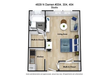 4829 N Damen Ave unit 204 - Chicago, IL