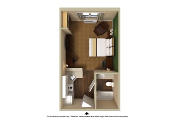 Furnished Studio - Salt Lake City - Sandy Apartments - Sandy, UT