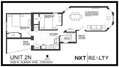 3318 N Albany Ave unit 2 - Chicago, IL