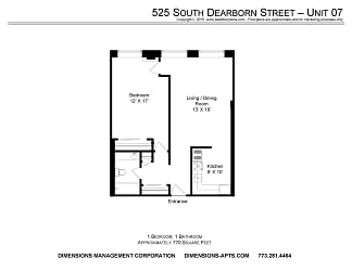 525 S Dearborn St unit 507 - Chicago, IL