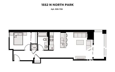 1552 N North Park Avenue unit 707 - Chicago, IL