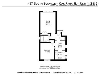 437 S Scoville Ave unit 500 - Oak Park, IL