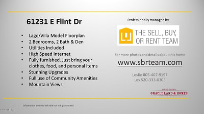 61231 E Flint Dr Apartments - Oracle, AZ
