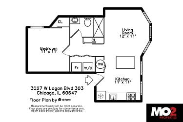 3027 W Logan Blvd unit 304 - Chicago, IL