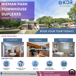 Nieman Park Townhome Duplexes Apartments - Shawnee, KS