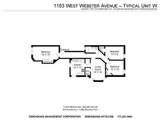 1151 W Webster Ave unit 11533W - Chicago, IL
