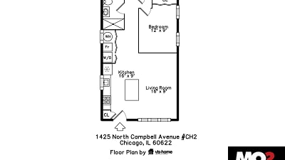 1425 N Campbell Ave unit CH2 - Chicago, IL