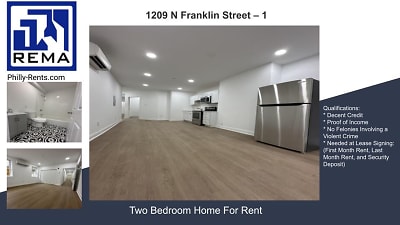 1209 N Franklin St unit 1 - Philadelphia, PA