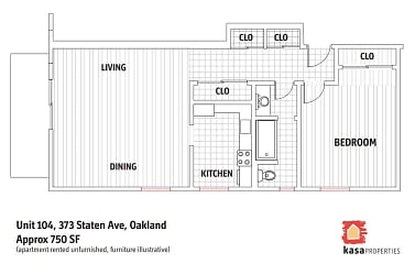 373 Staten Ave unit 104 - Oakland, CA