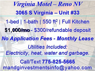 3065 S Virginia St unit 33 - Reno, NV