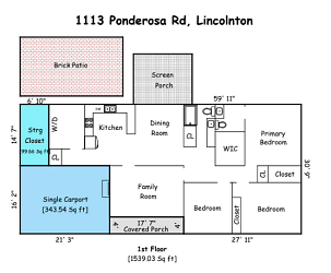 1113 Ponderosa Rd - Lincolnton, NC