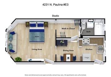 4231 N Paulina St unit E3 - Chicago, IL