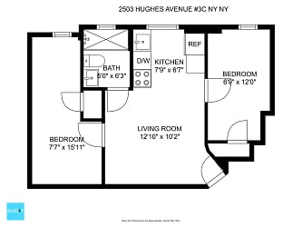 2503 Hughes Ave unit 3C - Bronx, NY