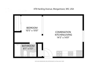 478 Harding Ave unit 4 - Morgantown, WV