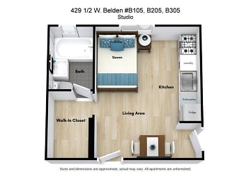 429 W Belden Ave unit CL-B105 - Chicago, IL