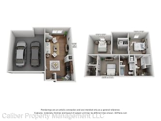 Ledgestone Townhomes Apartments - Ankeny, IA