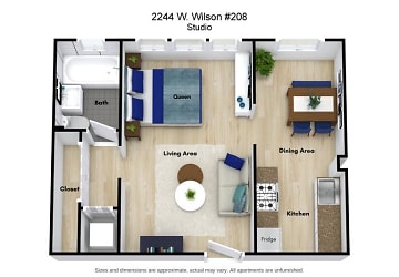 2244 W Wilson Ave unit CL-208 - Chicago, IL