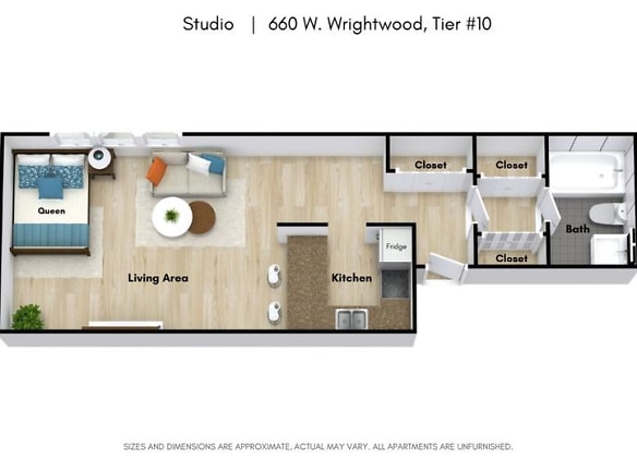 660 W Wrightwood Ave unit CL-210 - Chicago, IL