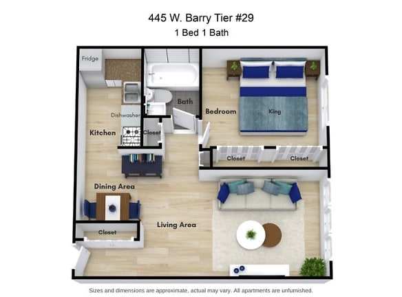 445 W Barry Ave unit CL-329 - Chicago, IL