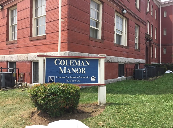 Coleman Manor Apartments - Baltimore, MD