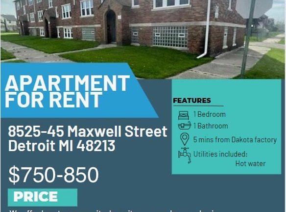 8545 Maxwell St unit 8525 1 - Detroit, MI