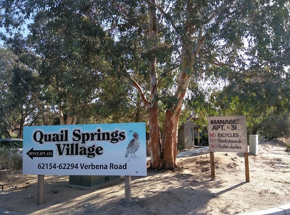 The Quail Springs Village Apartments - Joshua Tree, CA