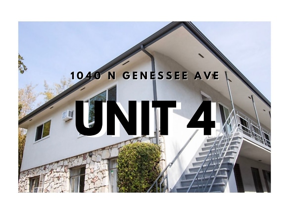 1040 N Genesee Ave - West Hollywood, CA